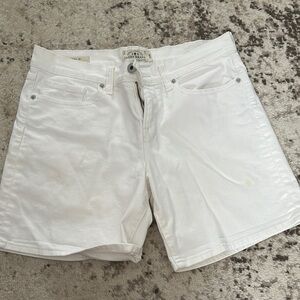 White Denim Women's Shorts
